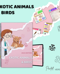 Exotic Animals & Birds | 48 Pages| 7 Topics