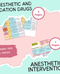 VET Anesthesia and Sedation|10 Pages| 6 Topics