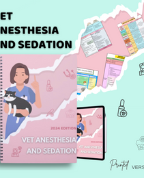 VET Anesthesia and Sedation|10 Pages| 6 Topics